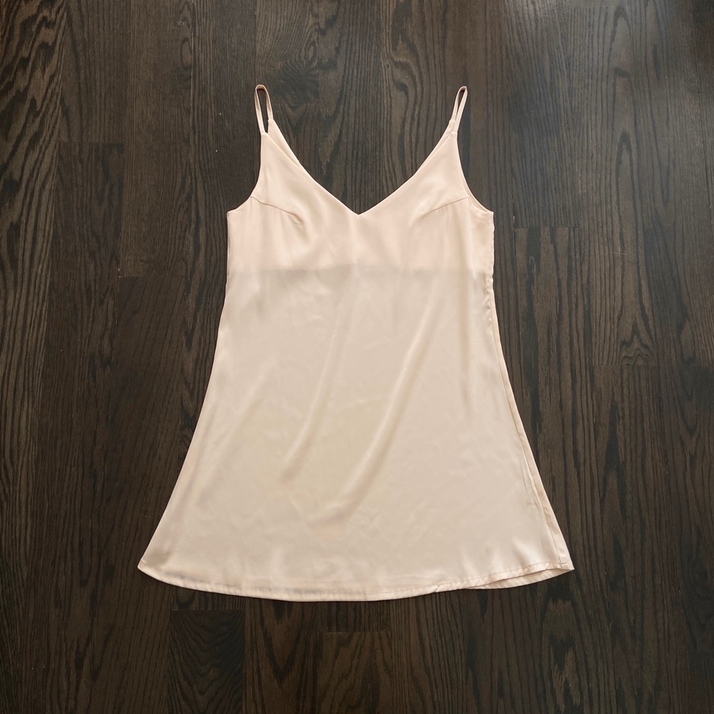 Satin slip dress